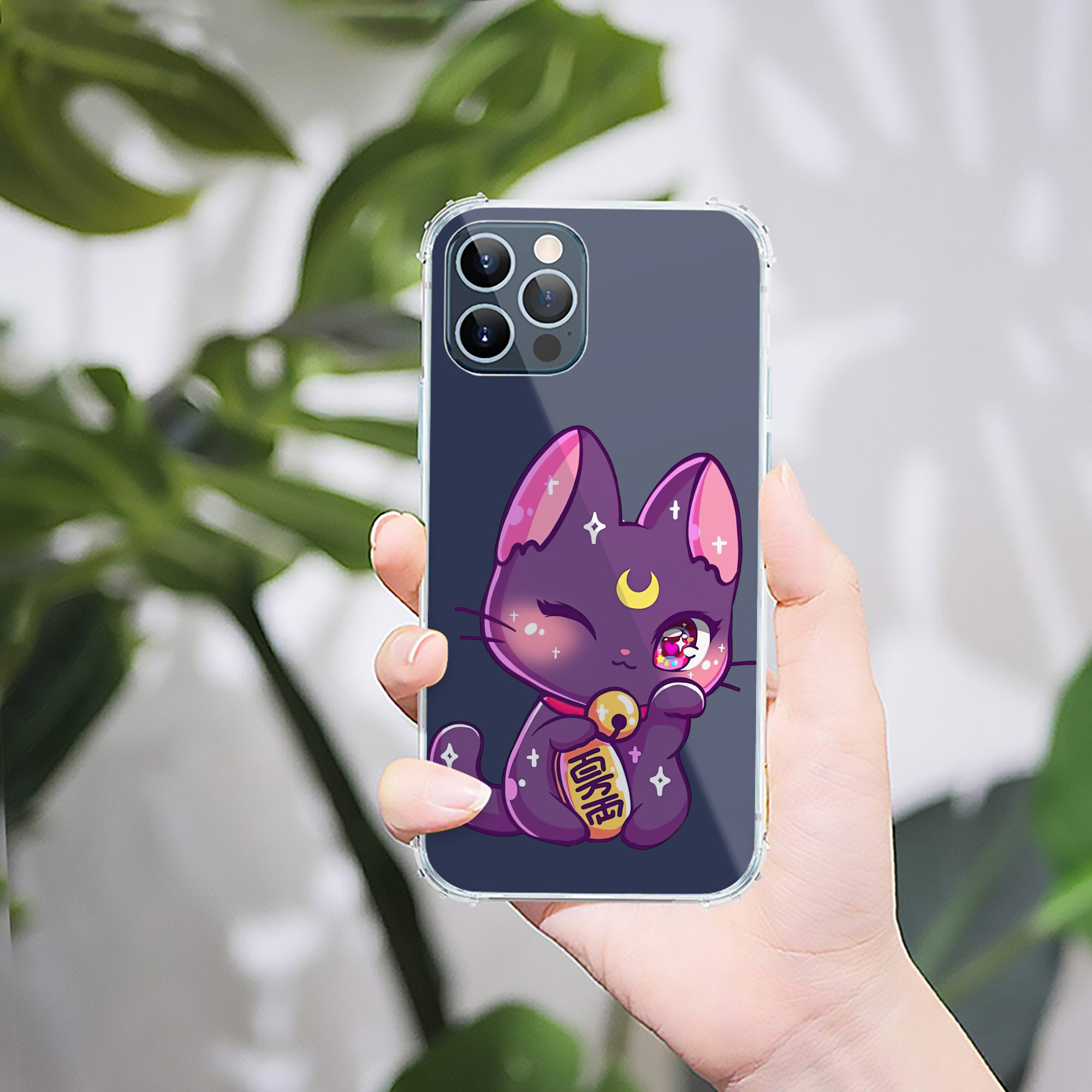 （画像用） 美少女戦士セーラームーン Sailor Moon 【iPhone 12シリーズ対応】透明スマホケース（クリアソフトケース）